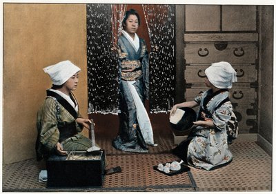 Le jour de Recurage, Día de fregado, c. 1890 de Unbekannt
