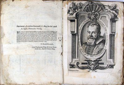 Hoja del libro El Ensayador Il Saggiatore de Galileo Galilei, 1623 de Unbekannt
