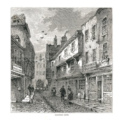Leather Lane, 1878 de Unbekannt