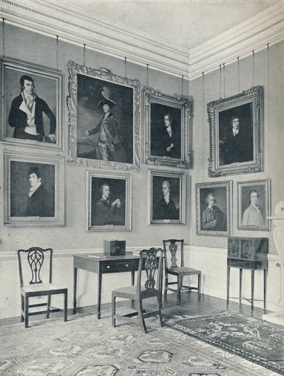 Retratos de despedida en el salón de Unbekannt
