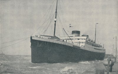 Saliendo del muelle de Liverpool, 1936 de Unbekannt