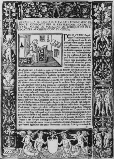 Legendario di sancti, 20 de octubre de 1514 de Unbekannt