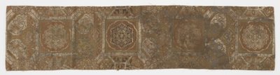 Fragmento de Textil Forrado, Fragmento de un Obi de Unbekannt