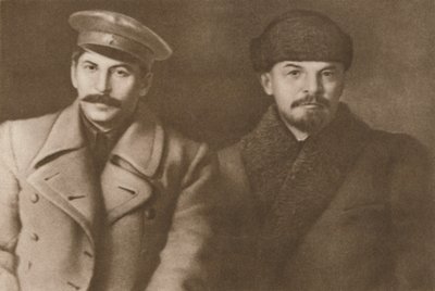 Lenin y Stalin, marzo 1919, 1939 de Unbekannt