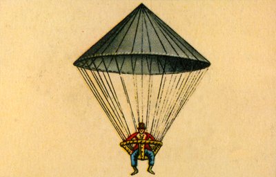 Paracaídas de Lenormand, 1783, 1932 de Unbekannt