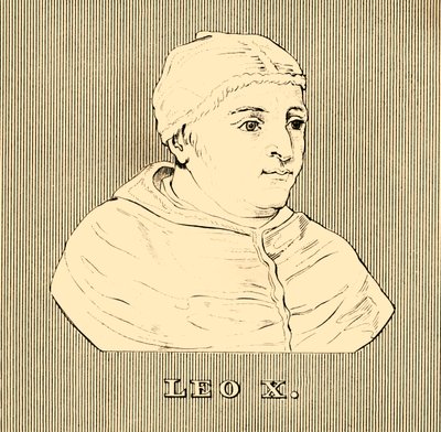 Leo X, 1475-1521, 1830 de Unbekannt