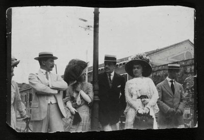 Leon Bakst, artista y diseñador ruso y el empresario de ballet Serge Diaghilev, c1910 de Unbekannt