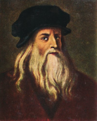 Leonardo da Vinci 1452-1519. - Autorretrato, 1934 de Unbekannt