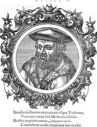 Leonhard Fuchs, botánico y médico alemán de Unbekannt