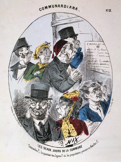 Los Buenos Días de la Comuna, 1871 de Unbekannt