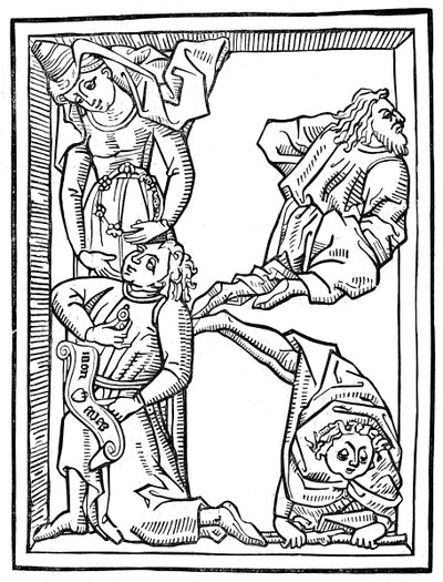 Letra K, alfabeto de letras iniciales, 1462 1844 de Unbekannt