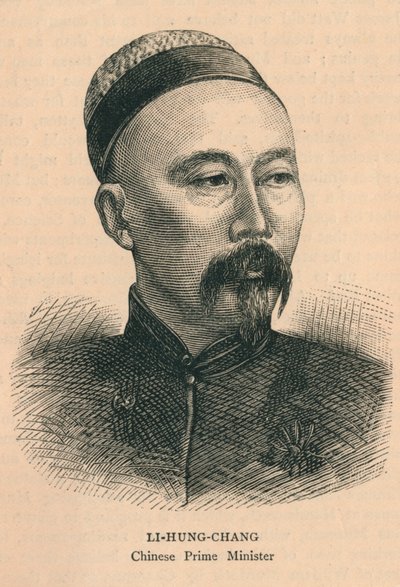 Li-Hung Chang, primer ministro chino, finales del siglo XIX de Unbekannt