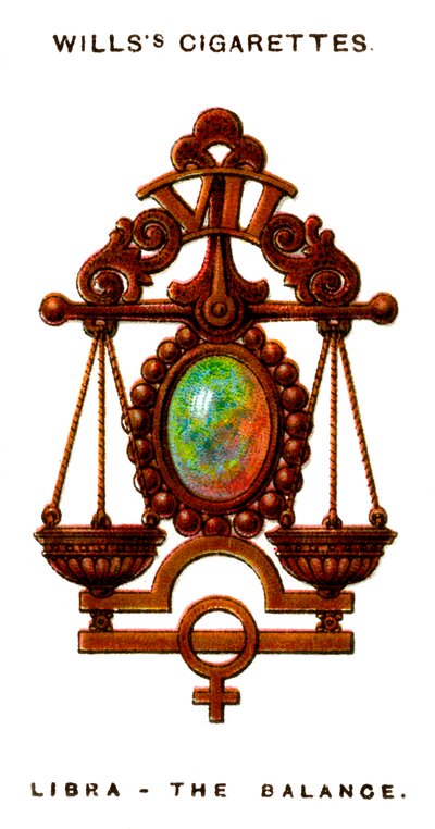 Libra, La Balanza, 1923 de Unbekannt