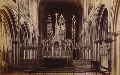 Catedral de Lichfield, Retablo y Altar, 1929 de Unbekannt