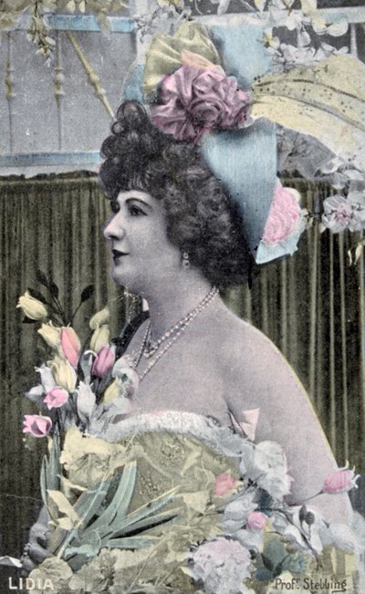 Lidia, postal francesa vintage, c1900 de Unbekannt