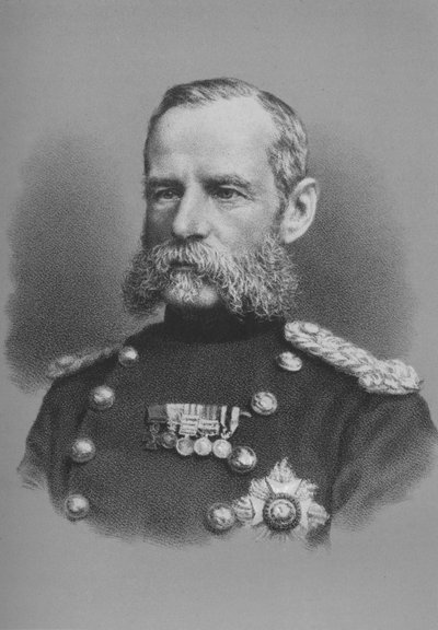 Teniente General Sir Frederick Roberts, soldado británico, c1880 1883 de Unbekannt