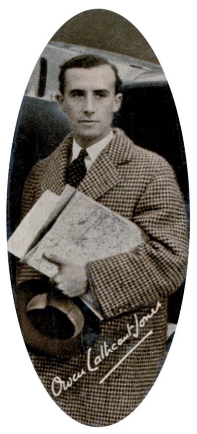 Teniente Owen Cathcart Jones, piloto británico, 1935 de Unbekannt