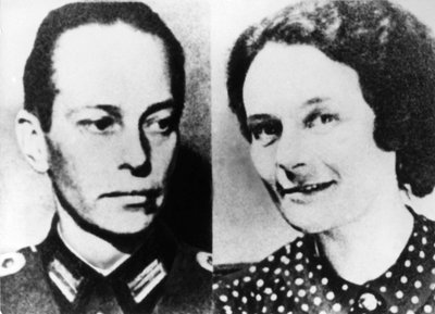 Teniente Peter Yorck von Wartenburg y su esposa Marion, c1939-1944 de Unbekannt