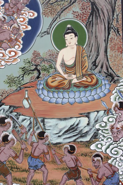 Vida de Buda. Tentación e iluminación, Seúl, Corea del Sur de Unbekannt