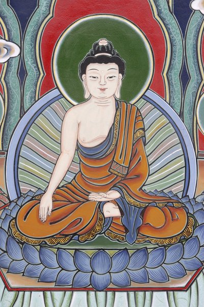 Vida de Buda Postura de meditación, Seúl, Corea del Sur de Unbekannt