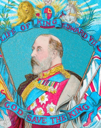 Vida del Rey Eduardo VII: Dios Salve al Rey, c1902 de Unbekannt