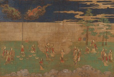 Vida de Buda: El nacimiento de Buda, principios del siglo XV de Unbekannt