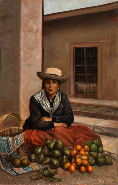 Mujer de Lima, ca. 1890-1892 de Unbekannt