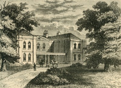 Lime Grove, Putney, en 1810, c1878 de Unbekannt