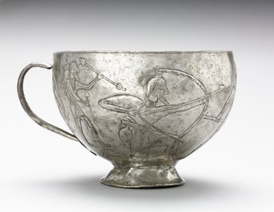 Copa de caza de leones, 1100-1000 a.C. de Unbekannt