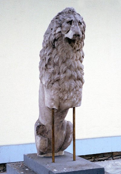 León, símbolo de la casa real de Macedonia, siglo IX-IV a.C. de Unbekannt