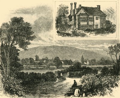 Little Wenlock y el Whekin. El Viejo Salón, 1898 de Unbekannt