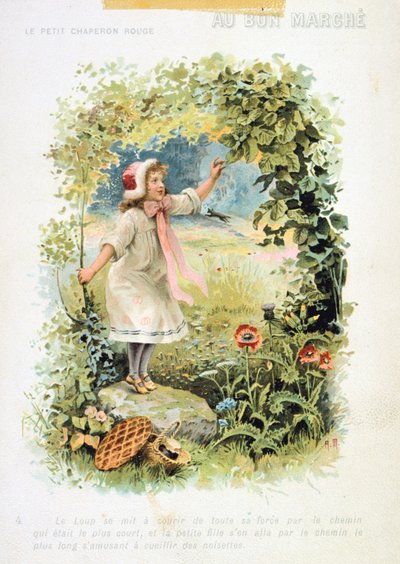 Caperucita Roja, siglo XIX de Unbekannt