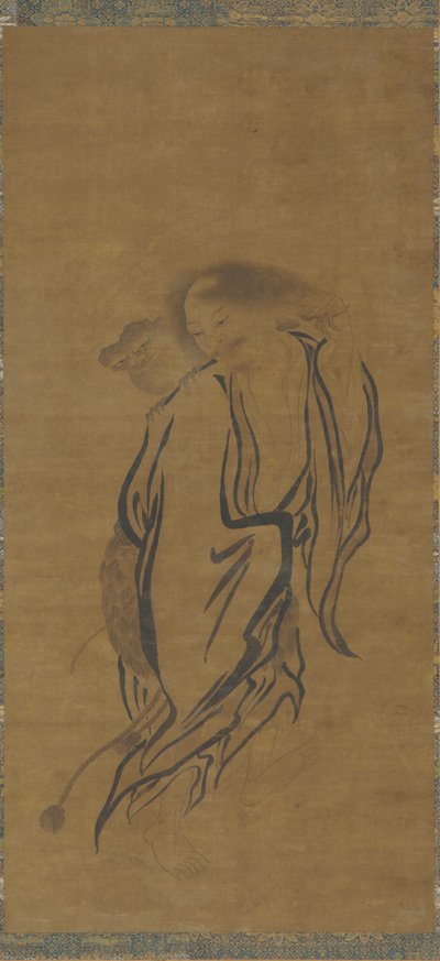 Liu Hai con un sapo de tres patas, dinastía Ming, siglo XVI de Unbekannt