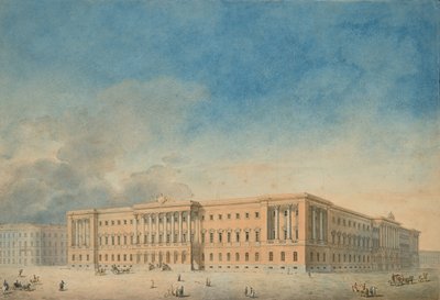 Palacio Lobanov-Rostovsky en San Petersburgo de Unbekannt