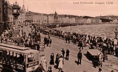 Paseo Loch, Douglas, Isla de Man, c1920 de Unbekannt