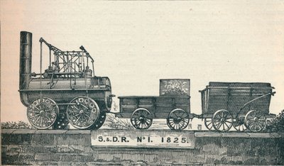 Locomotora no 1, construida para el Ferrocarril Stockton & Darlington de Unbekannt