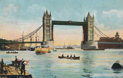 Londres - Puente de la Torre, 1908 de Unbekannt