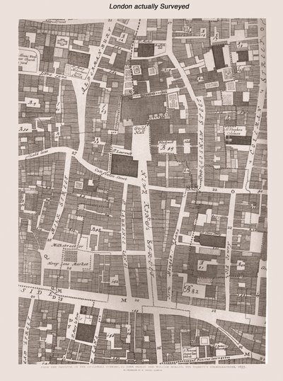 Londres realmente encuestado, 1886 de Unbekannt