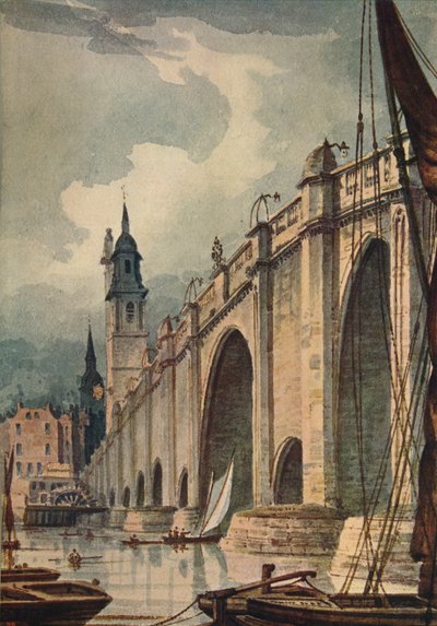 Puente de Londres, 1893, c. 1915 de Unbekannt