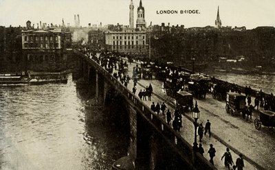 Puente de Londres, finales del siglo XIX - principios del siglo XX de Unbekannt