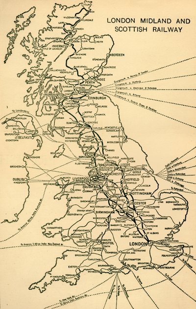 Ferrocarril de Londres, Midland y Escocés, 1930 de Unbekannt