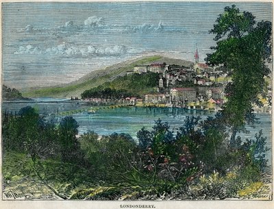 Londonderry, Ulster, Irlanda, c1880 de Unbekannt