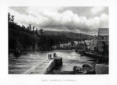 Puerto de Looe, Cornwall, Inglaterra, 1896 de Unbekannt