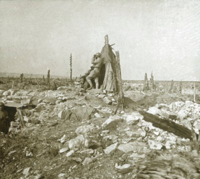 Puesto de observación, Fuerte Vaux, norte de Francia, c. 1914-c. 1918 de Unbekannt