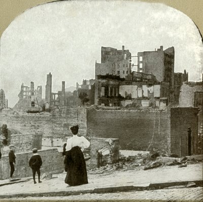 Mirando al oeste desde la Sinagoga Judía, 1906 de Unbekannt