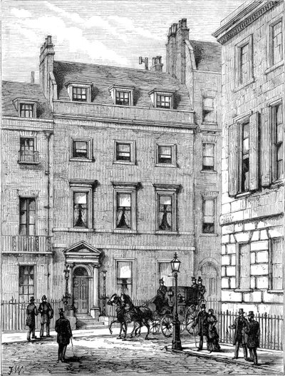 Casa de Lord Beaconsfield, 19, Curzon Street, Mayfair, Londres, 1900 de Unbekannt