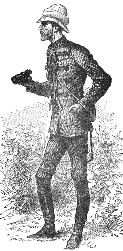 Lord Chelmsford, retrato por un oficial hecho poco antes de la Batalla de Ulundi, c1880 de Unbekannt
