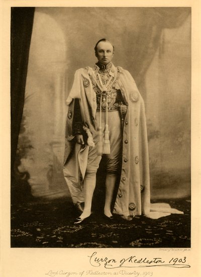 Lord Curzon de Kedleston como Virrey, 1903, 1925 de Unbekannt