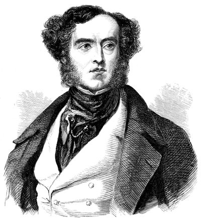 Lord George Bentinck, 1802-1848, siglo XIX de Unbekannt