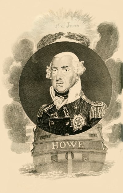 Lord Howe, 1726-1799 de Unbekannt